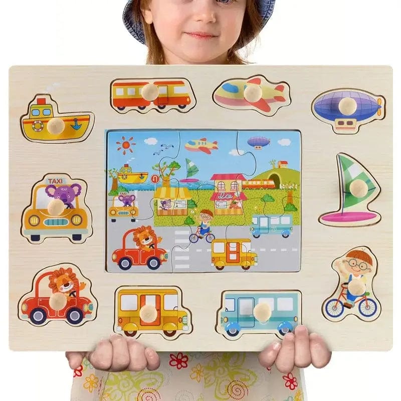 Puzzles Hand Grab Board Toys - Essentialshouses