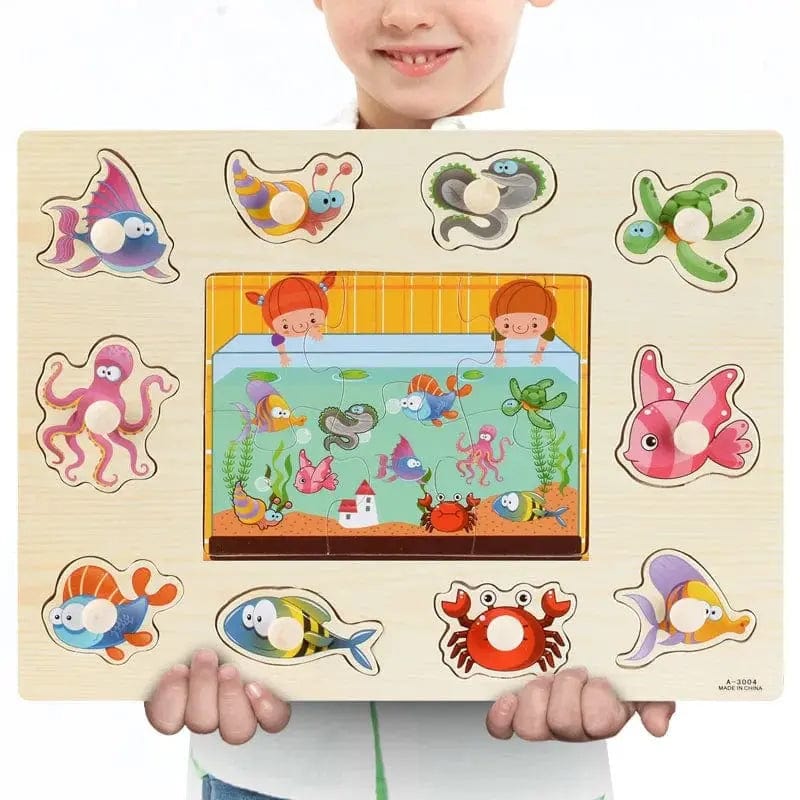 Puzzles Hand Grab Board Toys - Essentialshouses