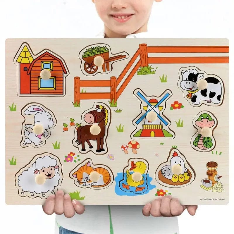 Puzzles Hand Grab Board Toys - Essentialshouses