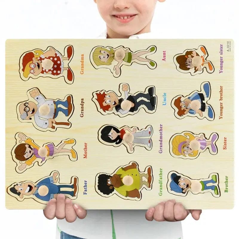 Puzzles Hand Grab Board Toys - Essentialshouses