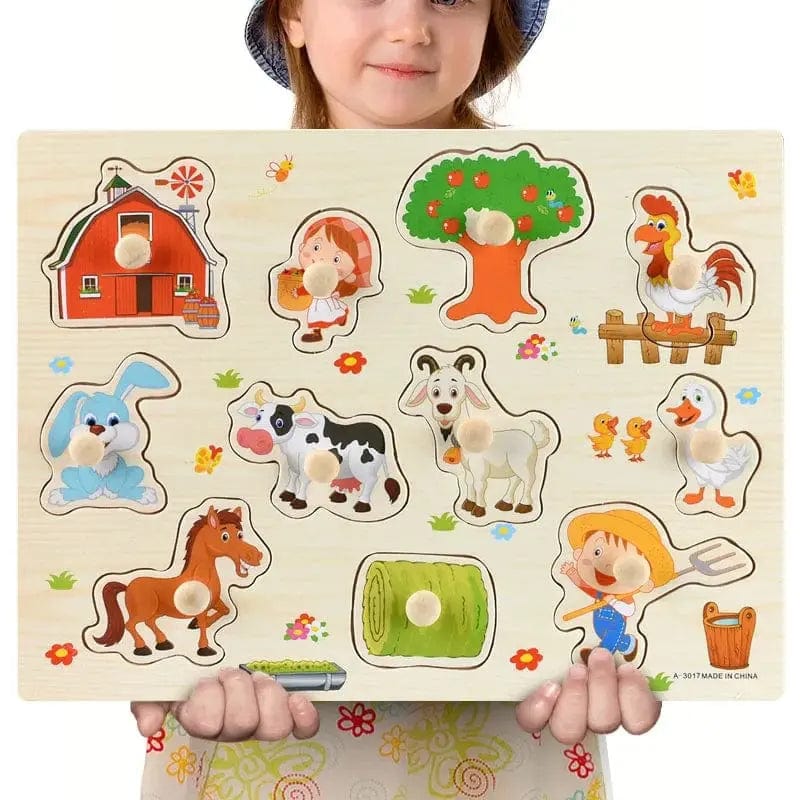 Puzzles Hand Grab Board Toys - Essentialshouses