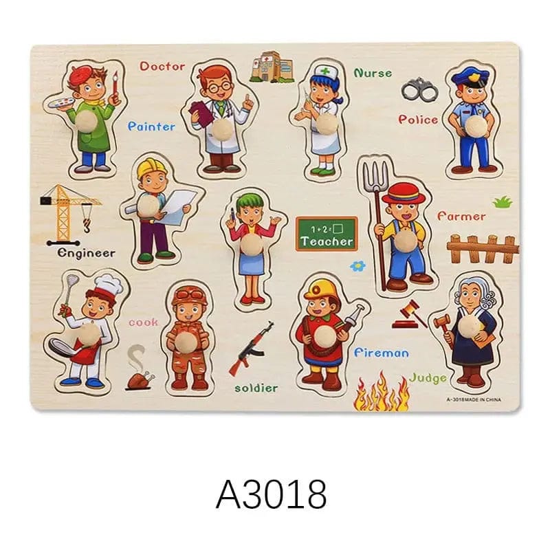 Puzzles Hand Grab Board Toys - Essentialshouses