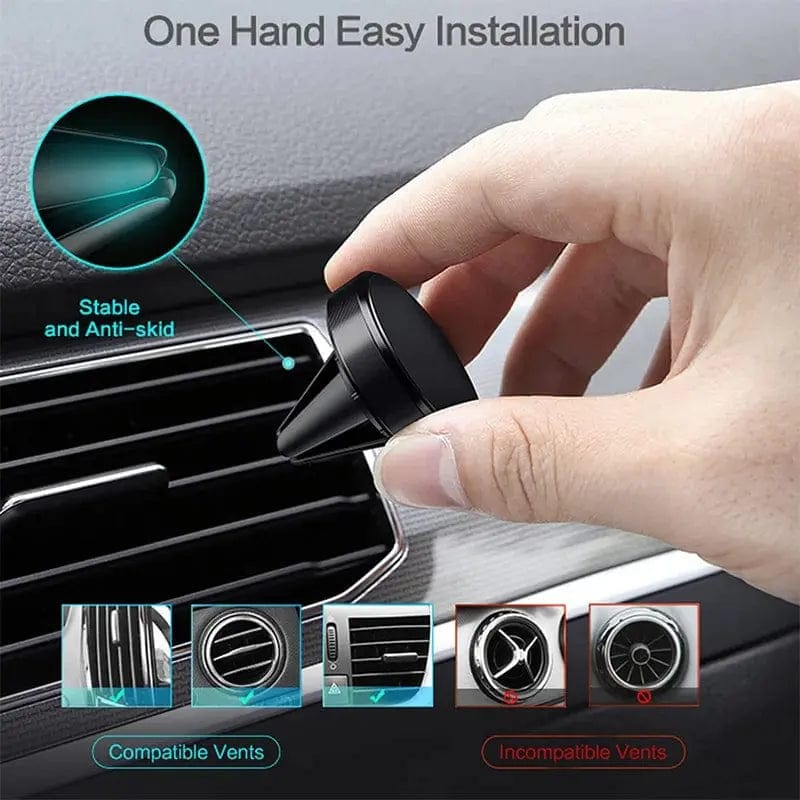 Air Vent Magnetic Car Phone Holder - Essentialshouses