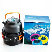 Essentialshouses Aluminum Camping Cookware Set