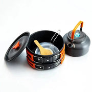 Essentialshouses Aluminum Camping Cookware Set