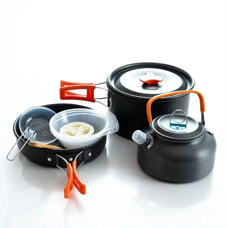 Essentialshouses Aluminum Camping Cookware Set