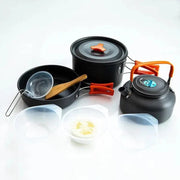 Essentialshouses Aluminum Camping Cookware Set
