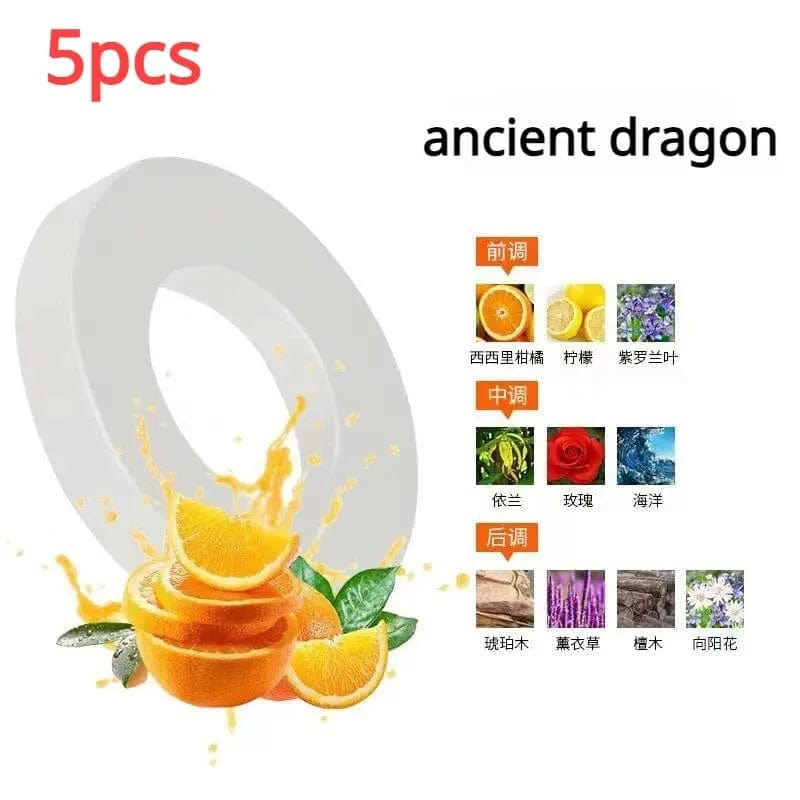 Essentialshouses ancient dragon Rotating Solar Car Air Freshener