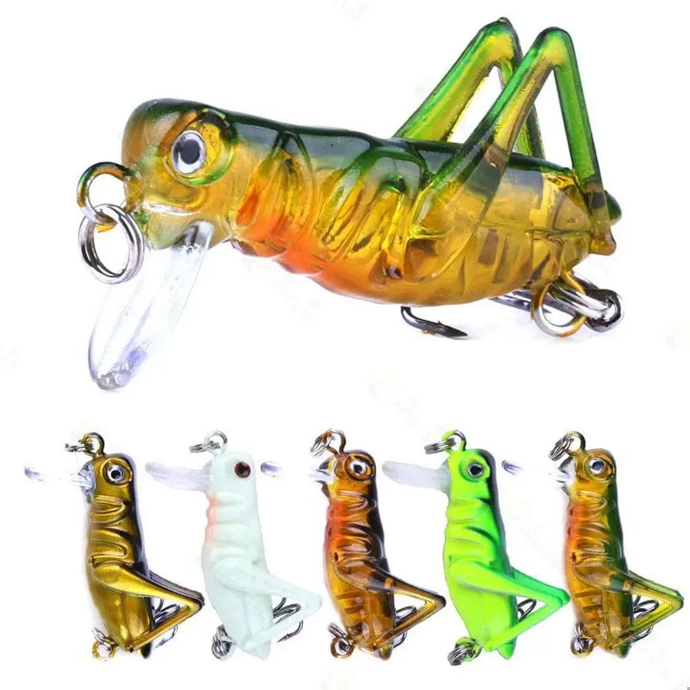 Essentialshouses Artificial Grasshopper Fishing Bait