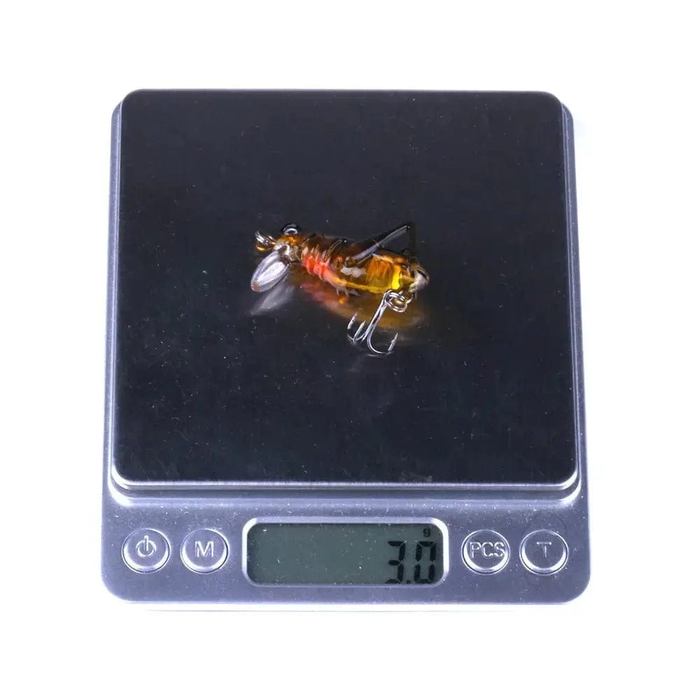 Essentialshouses Artificial Grasshopper Fishing Bait