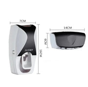 Essentialshouses 🪥 Automatic Toothpaste Dispenser & Toothbrush Holder Set – Streamline Your Morning Routine