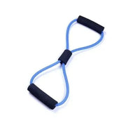 Essentialshouses B-Blue 4 Resistanc Elastic Pull Ropes Band
