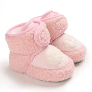 Essentialshouses B252 pink / 7-12 Months Multiple Colors Indoor Warm Shoes