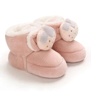 Essentialshouses B253 pink / 7-12 Months Multiple Colors Indoor Warm Shoes