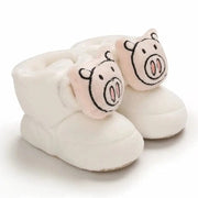 Essentialshouses B253 white / 7-12 Months Multiple Colors Indoor Warm Shoes