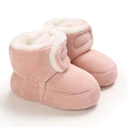 Essentialshouses B263 pink / 7-12 Months Multiple Colors Indoor Warm Shoes