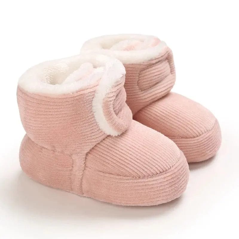 Essentialshouses B263 pink / 7-12 Months Multiple Colors Indoor Warm Shoes