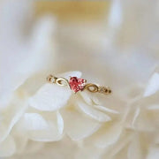 Essentialshouses B2676 / 10 Huitan Simple Heart Ring