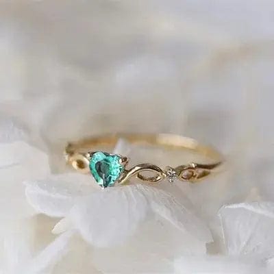 Essentialshouses B2677 / 10 Huitan Simple Heart Ring