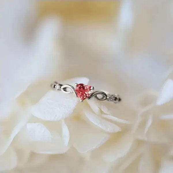 Essentialshouses B2679 / 10 Huitan Simple Heart Ring