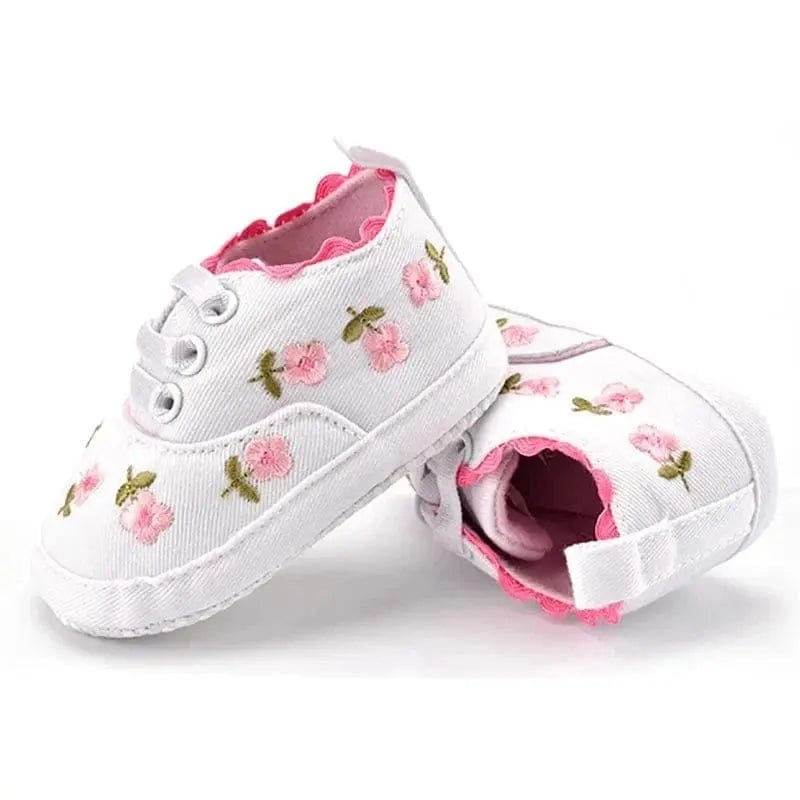 Baby Embroidered Soft Walker Shoes - Essentialshouses
