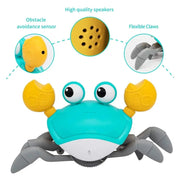 Baby Interactive Crawling Crab Toy - Essentialshouses