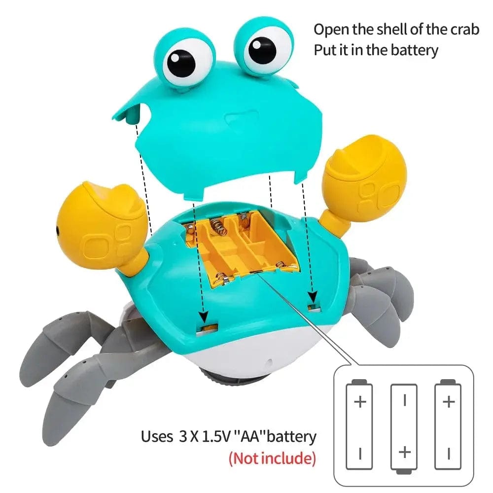 Baby Interactive Crawling Crab Toy - Essentialshouses