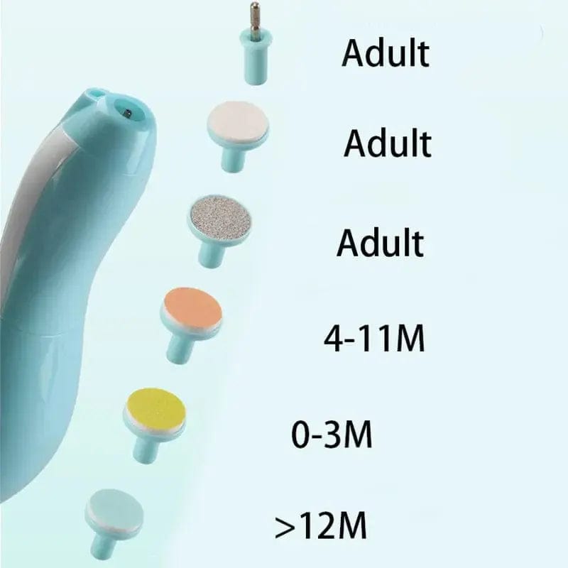 Baby Multifunctional Electric Nail Trimmer - Essentialshouses