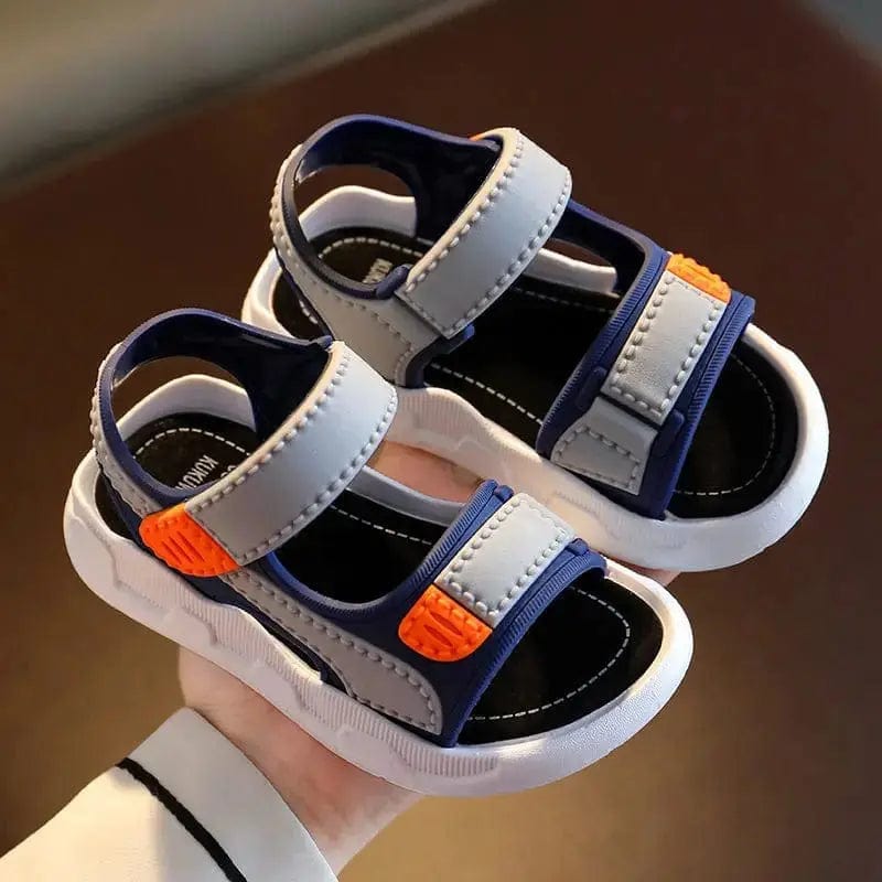 Baby Non-slip Leather Sandals - Essentialshouses