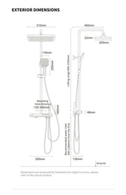Essentialshouses 🚿 Bathroom Thermostat Shower System Set with Bidet Mixer Tap – Precision, Comfort & Elegance
