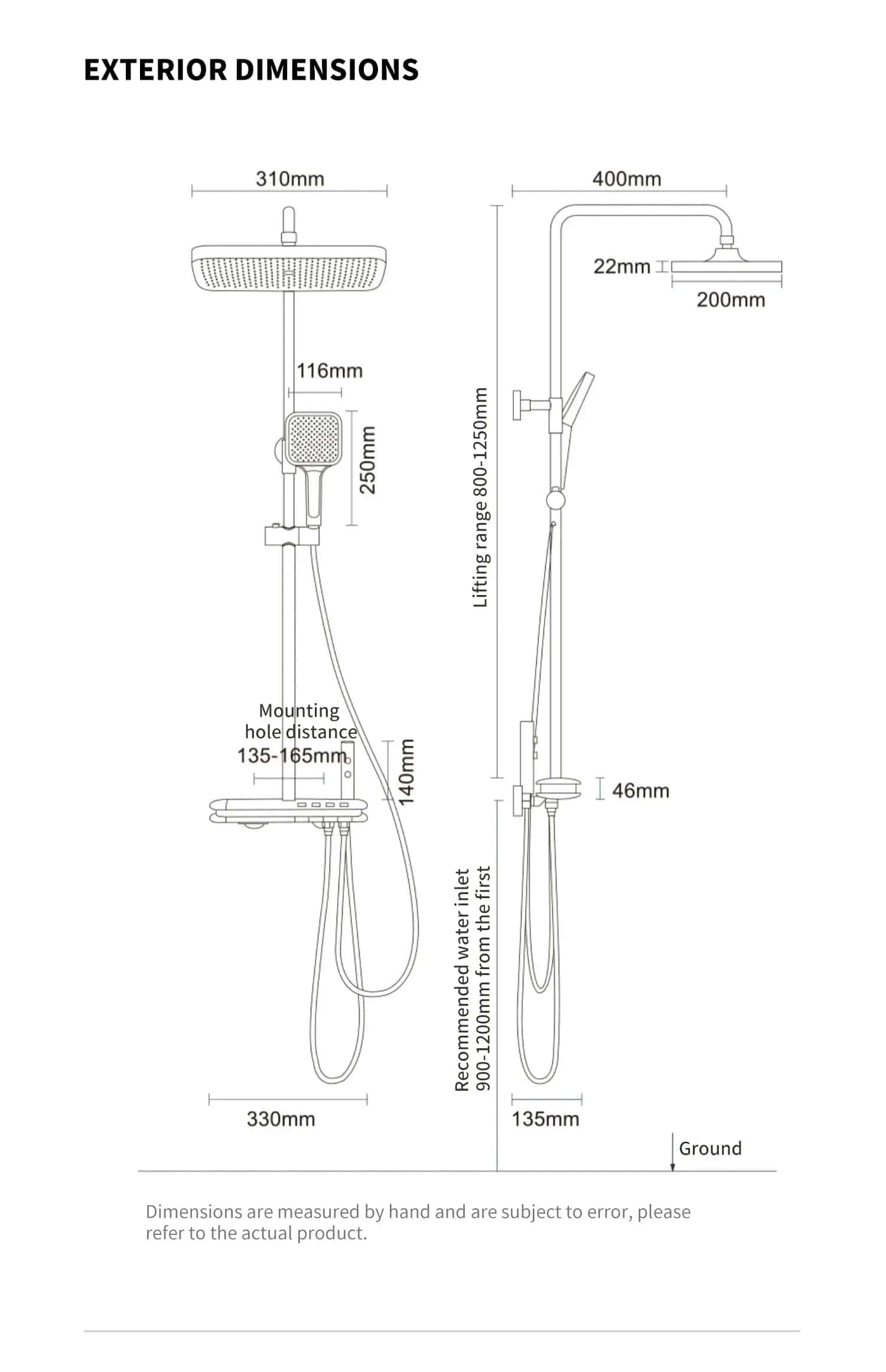 Essentialshouses 🚿 Bathroom Thermostat Shower System Set with Bidet Mixer Tap – Precision, Comfort & Elegance