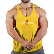 Essentialshouses BEAST MODE 10 / XL Men Gym Fitness Running Vest