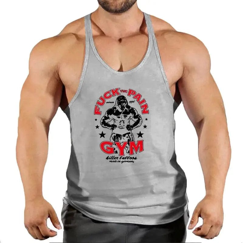Essentialshouses BEAST MODE 17 / XL Men Gym Fitness Running Vest