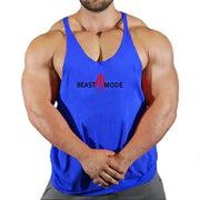 Essentialshouses BEAST MODE 5 / XL Men Gym Fitness Running Vest