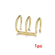 Essentialshouses BJ Pattern Purple White Zircon Earrings