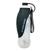 Essentialshouses Black / 580 ml Pet Outdoor Drinking Water Bottle
