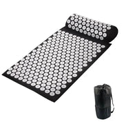 Essentialshouses Black bag different Acupuncture Massage Yoga Mat