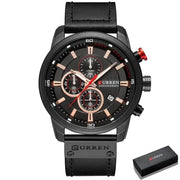 Essentialshouses black box Luxury Chronograph Quartz Watch