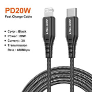 Fast Charging 20W PD USB-C Cable - Essentialshouses