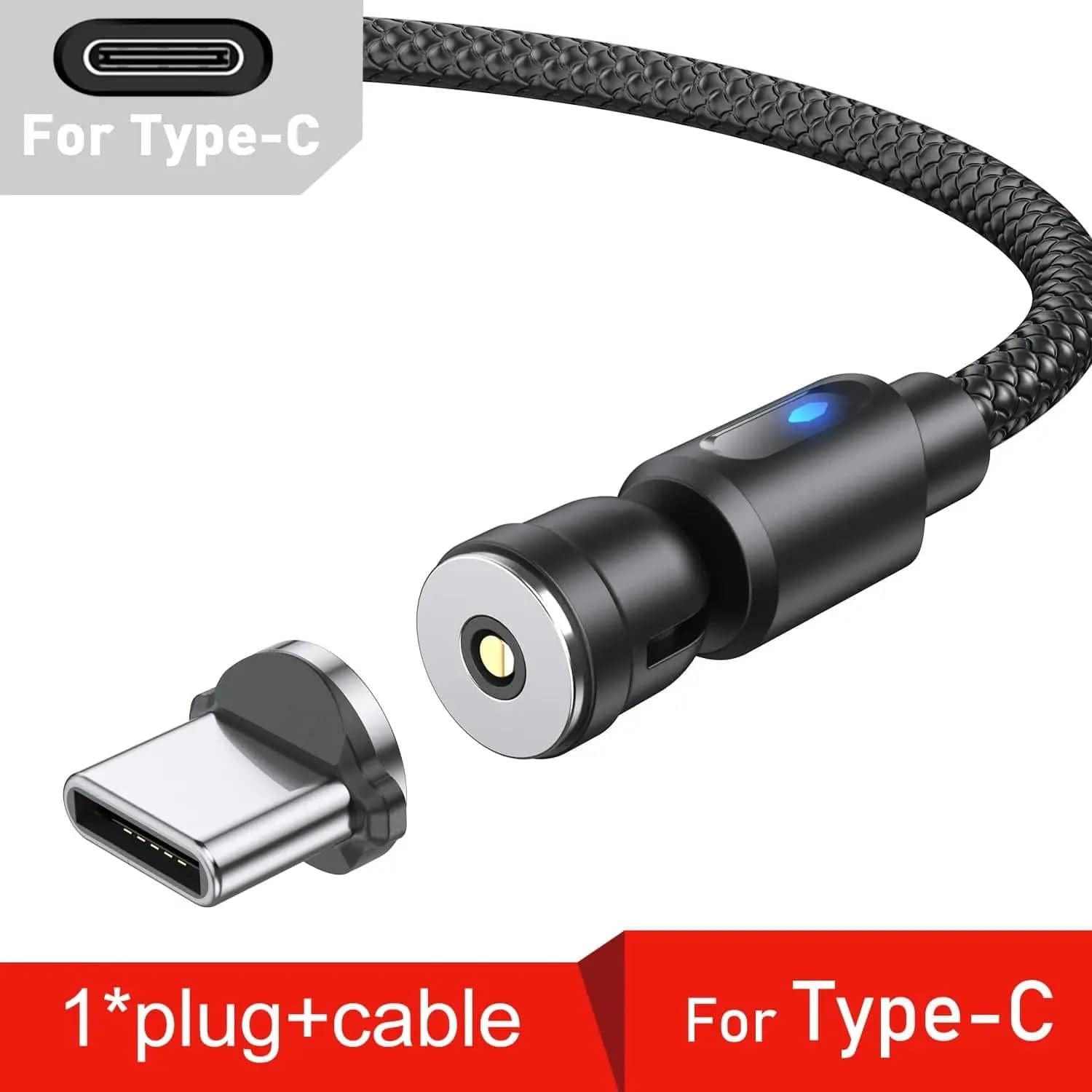 Magnetic USB Type C Cable - Essentialshouses