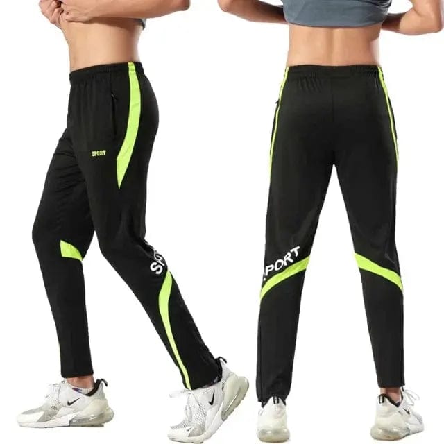 Essentialshouses black green 1 / L(50-65kg) Men Sport Running Pant