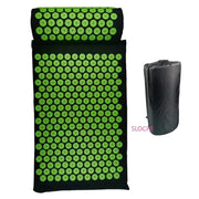 Essentialshouses Black green Series 6 Acupuncture Massage Yoga Mat