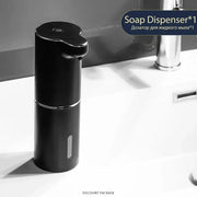 Essentialshouses Black soap dispenser 🧼 Automatic Foam Soap Dispenser with USB Charging – Touchless Hygiene & Modern Convenience