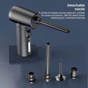 Essentialshouses black Wireless 50000 RPM Dust Blowing Gun
