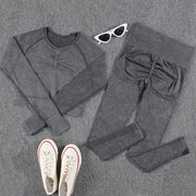Woman Gym Casual Sport Pants Suit - Essentialshouses