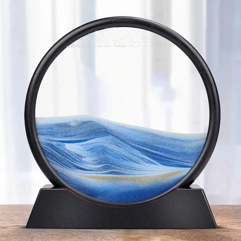 Essentialshouses Blue / 12 inch 🌊Deep Sea Sand Art Frame – 7–12″ Kinetic Hourglass