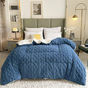 Essentialshouses Blue 1PC / 40x40cm Super Thick Winter Warm Blanket