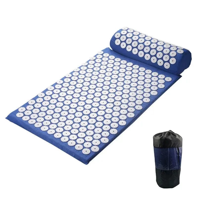 Essentialshouses Blue bag different Acupuncture Massage Yoga Mat
