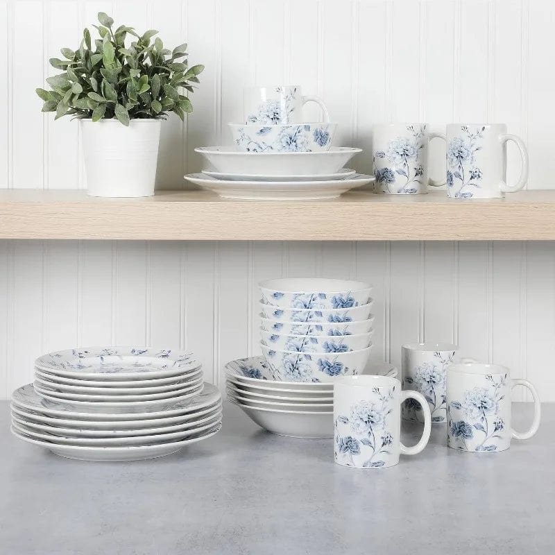 Porcelain Dinnerware Plates and Bowls Set - Essentialshouses