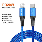Fast Charging 20W PD USB-C Cable - Essentialshouses